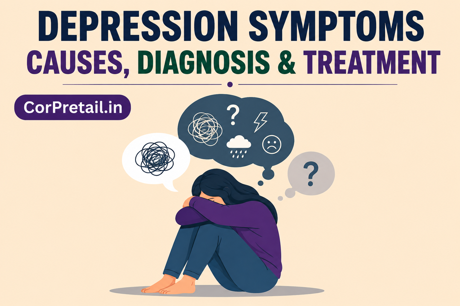 Depression: Symptoms, Causes, Diagnosis & Treatment